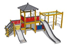 Детские игровые площадки и комплексы