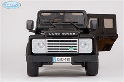Электромобиль BARTY Land Rover Defender (DMD-198) черный глянцевый - фото 15357