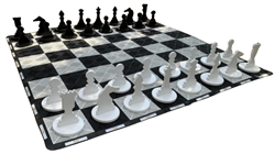 Комплект напольных шахмат - фото 20497