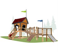 Игровой комплекс для детей Малыш и Карлсон
