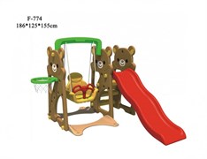 Детский игровой комплекс FAMILY Медвежата F-774