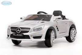 Электромобиль BARTY Mercedes-Benz  SL63 AMG СЕРЕБРО -глянец 