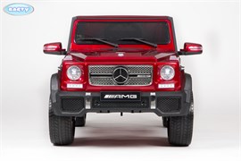 Электромобиль BARTY Mercedes-Benz G65 AMG 12V/7AH вишнёвый-глянец