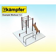 Воркаут площадка Kampfer Example Workout 1-2