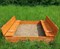 Песочница деревянная со складными лавочками 2806