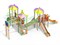 Детский игровой комплекс Топотушки со щитом Граффити Н=1500 ДИК 3.168 - фото 15769