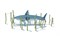 ДП 1.01 Акула с водорослями и рыбкой - фото 17349