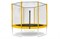 Батут с защитной сеткой "Trampoline 6" диаметр 1,8 м жёлтый - фото 17872