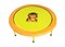 Складной мини-батут 40 диаметр 102 см (оранжево-желтый) - фото 7996
